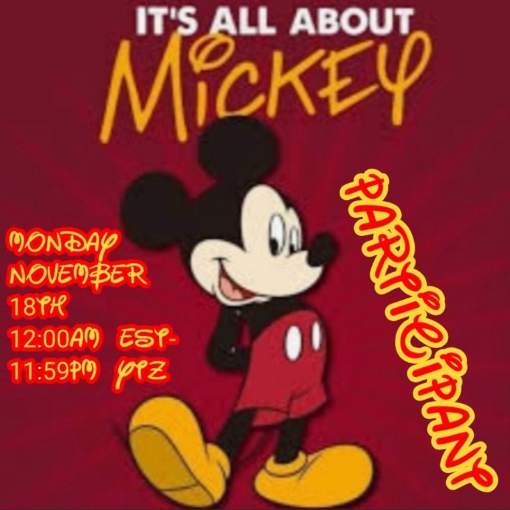 Mickey Mouse Day Share Participant!!